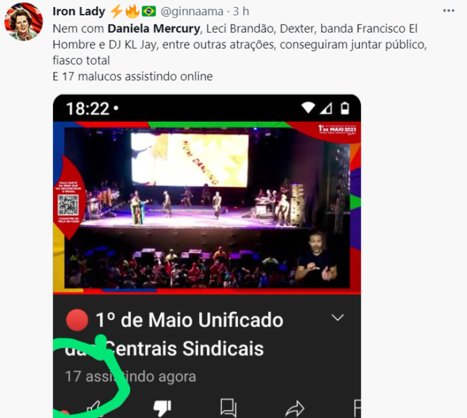 Evento Lula E Daniela Mercury Vira Chacota Nas Redes Sociais