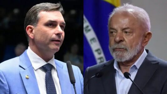 AGORA: pesquisa Gerp já dá Flávio na frente de Lula com 5 pontos