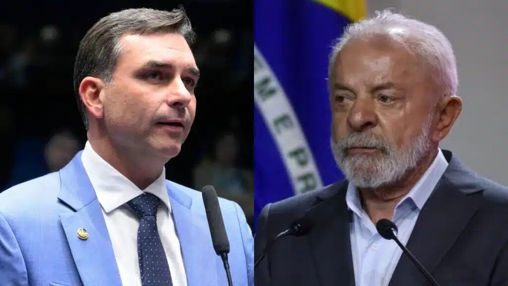 AGORA: pesquisa Gerp já dá Flávio na frente de Lula com 5 pontos