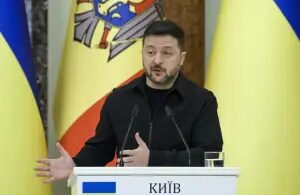 Avião de Zelensky sofre ameaça de drone ao decolar da Moldávia