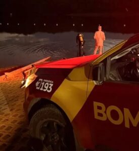Bombeiros localizam corpo de homem de 72 anos após afogamento no Lago Corumbá IV
