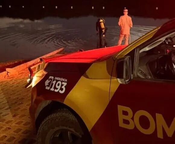 Bombeiros localizam corpo de homem de 72 anos após afogamento no Lago Corumbá IV