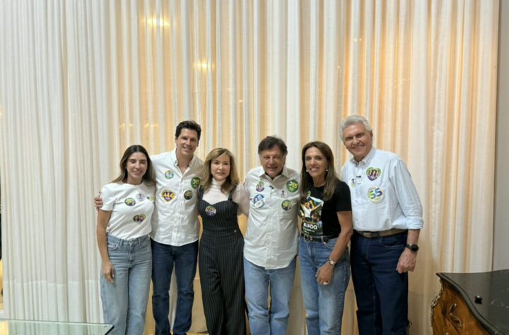 Daniel, Caiado, Gracinha e Calil declaram apoio a Adib Elias