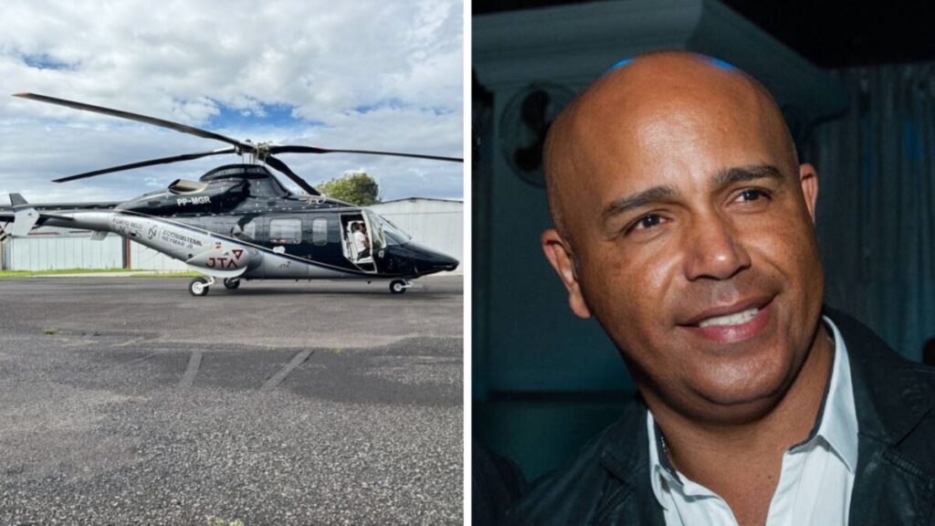 Helicóptero com cantor Rick, da dupla com Renner, desaparece na Serra de SC
