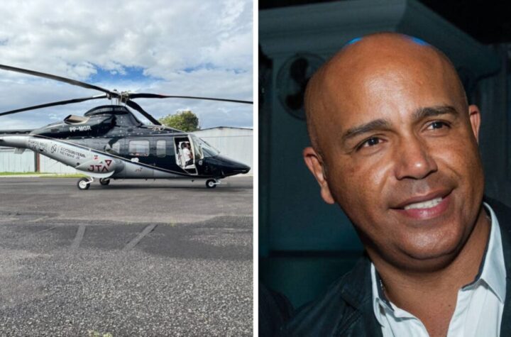 Helicóptero com cantor Rick, da dupla com Renner, desaparece na Serra de SC