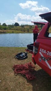 Jovem morre afogado em lago de Senador Canedo na manhã deste sábado (5)