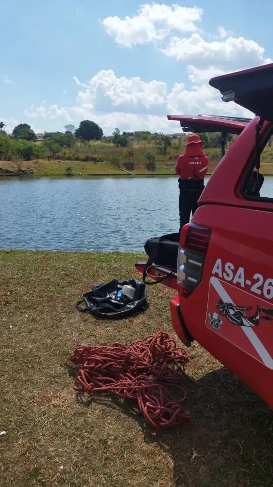 Jovem morre afogado em lago de Senador Canedo na manhã deste sábado (5)