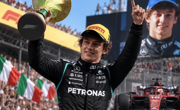 Kimi Antonelli faz história e vence GP da Itália em Monza