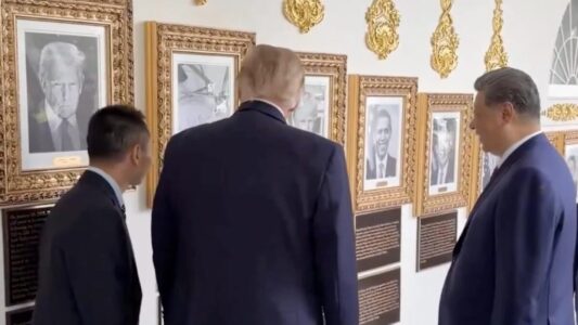 Trump faz Xi rir com provocação sobre o ex-presidente Joe Biden