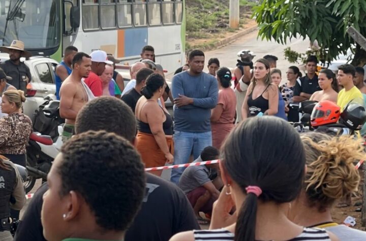Vídeo: Motociclista morre após batida entre duas motos no Residencial São Marcos, em Goiânia