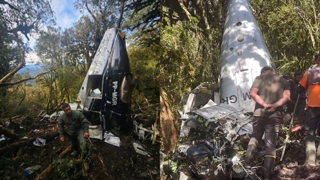 Vídeo: Perícia usa scanner 3D para investigar queda de helicóptero que matou Rick em SC