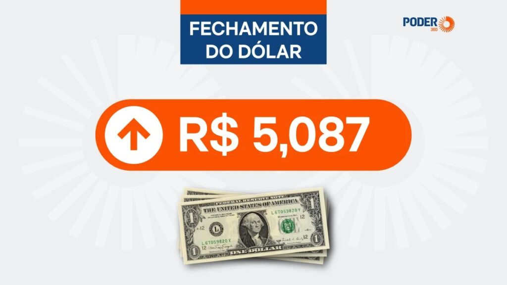 Bolsa cai 1% e dólar sobe para R$ 5,087 com pesquisas do 2º turno