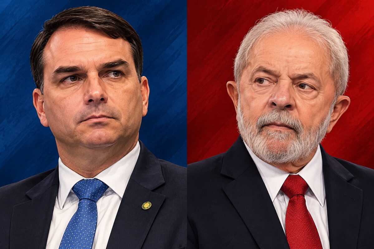 Datafolha mostra queda de Flávio e Lula estável