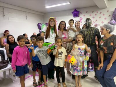 HEMNSL recebe filhos dos colaboradores em comemoração ao Dia das Crianças