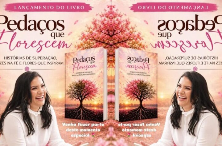 Livro “Pedaços que Florescem” reúne histórias de mulheres que transformaram dor em propósito