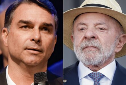 Lula tem 46% e Flávio, 45% dos votos válidos no 1º turno, diz Quaest