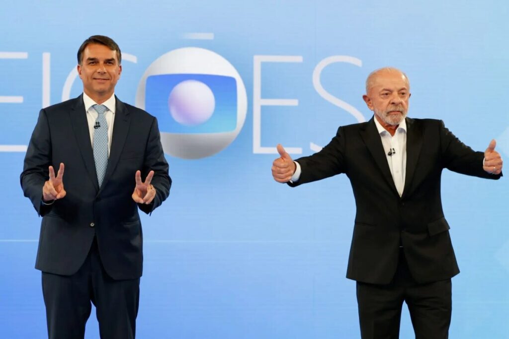 O que é verdade e o que é falso nas afirmações de Lula e Flávio Bolsonaro no debate? Confira a checagem