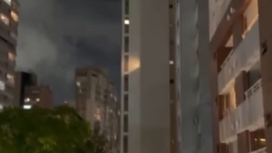 Vídeo: Panelaço em Goiânia marca manifestação contra entrevista de Flávio Bolsonaro na Globo