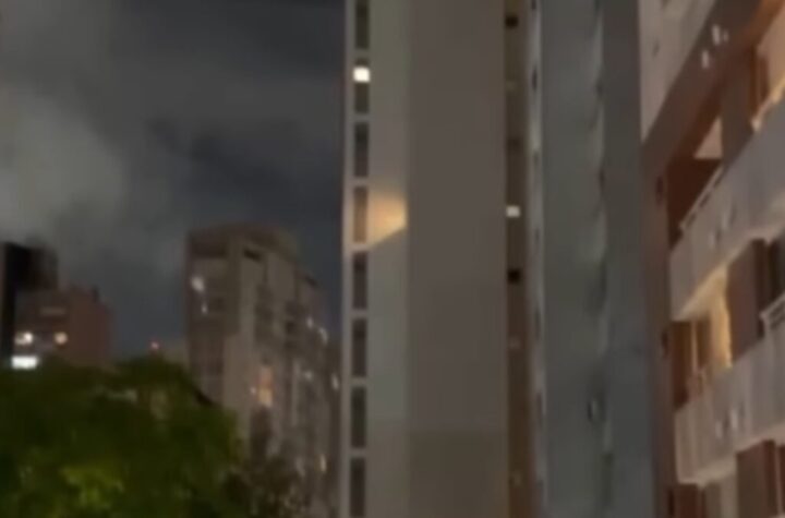 Vídeo: Panelaço em Goiânia marca manifestação contra entrevista de Flávio Bolsonaro na Globo